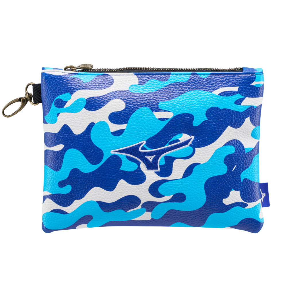 Mizuno Blue Camo Zip Tote Bag