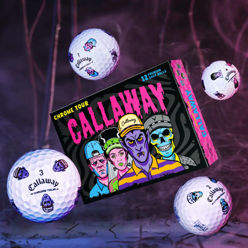 Callaway Chrome Tour Golf Balls - Halloween Ltd Edition - Image 6