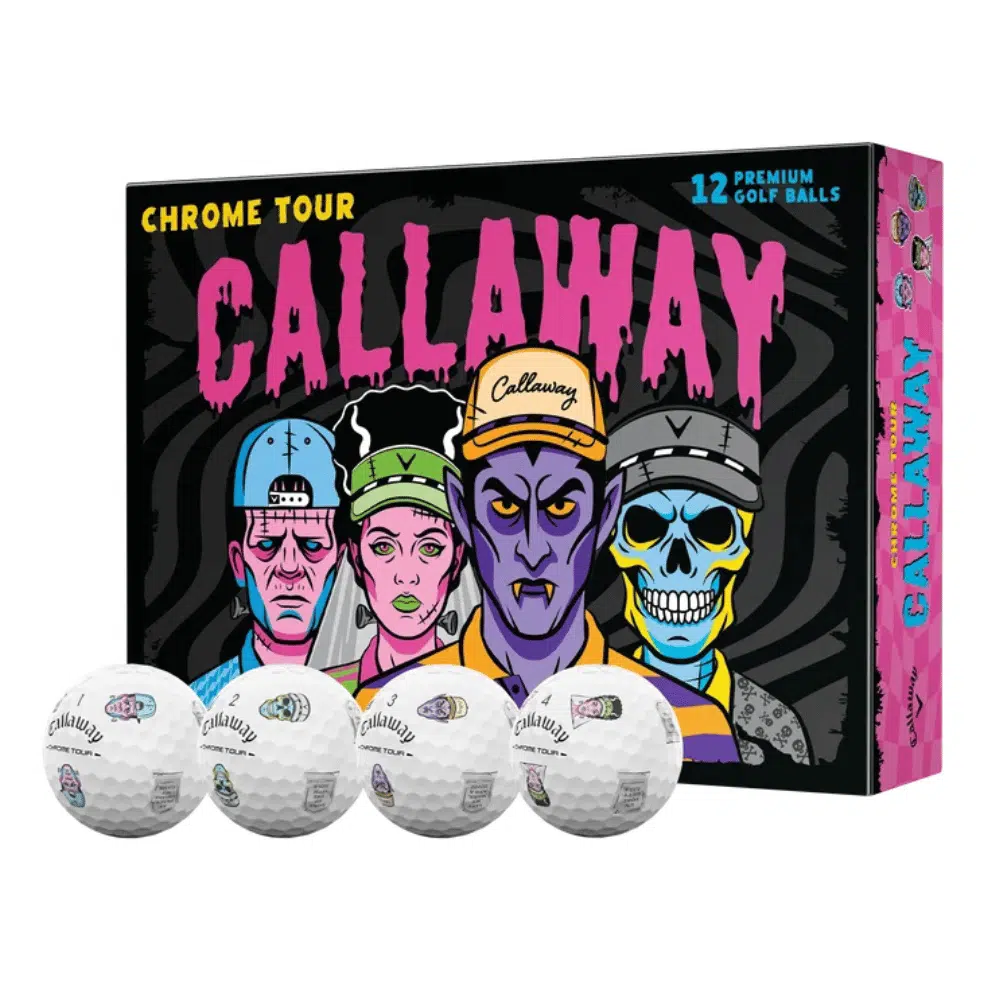 Callaway Chrome Tour Golf Balls - Halloween Ltd Edition
