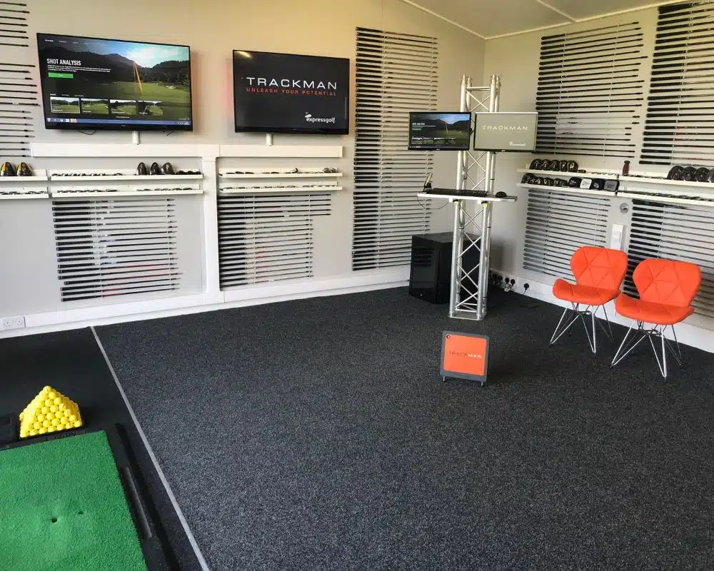 Golf club fitting at Express Golf